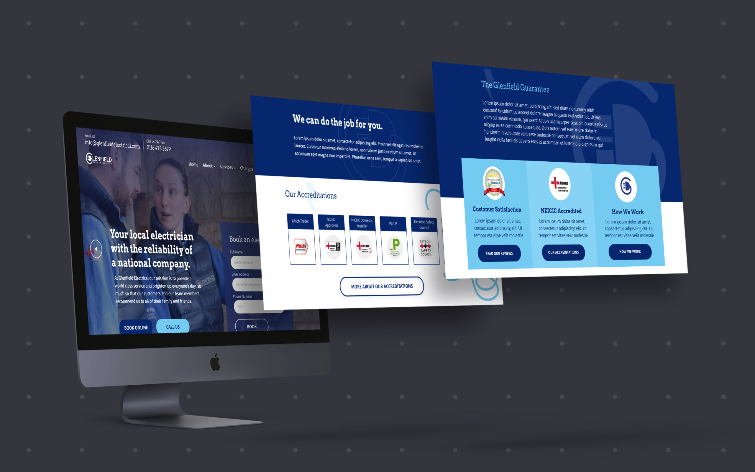 Glenfield Electrical Website