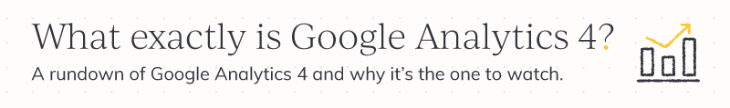 A graphic of 'what is Google Analytics?'