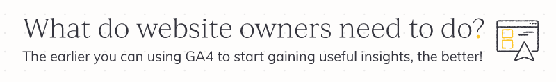 A graphic of 'what do website owners need to do?'