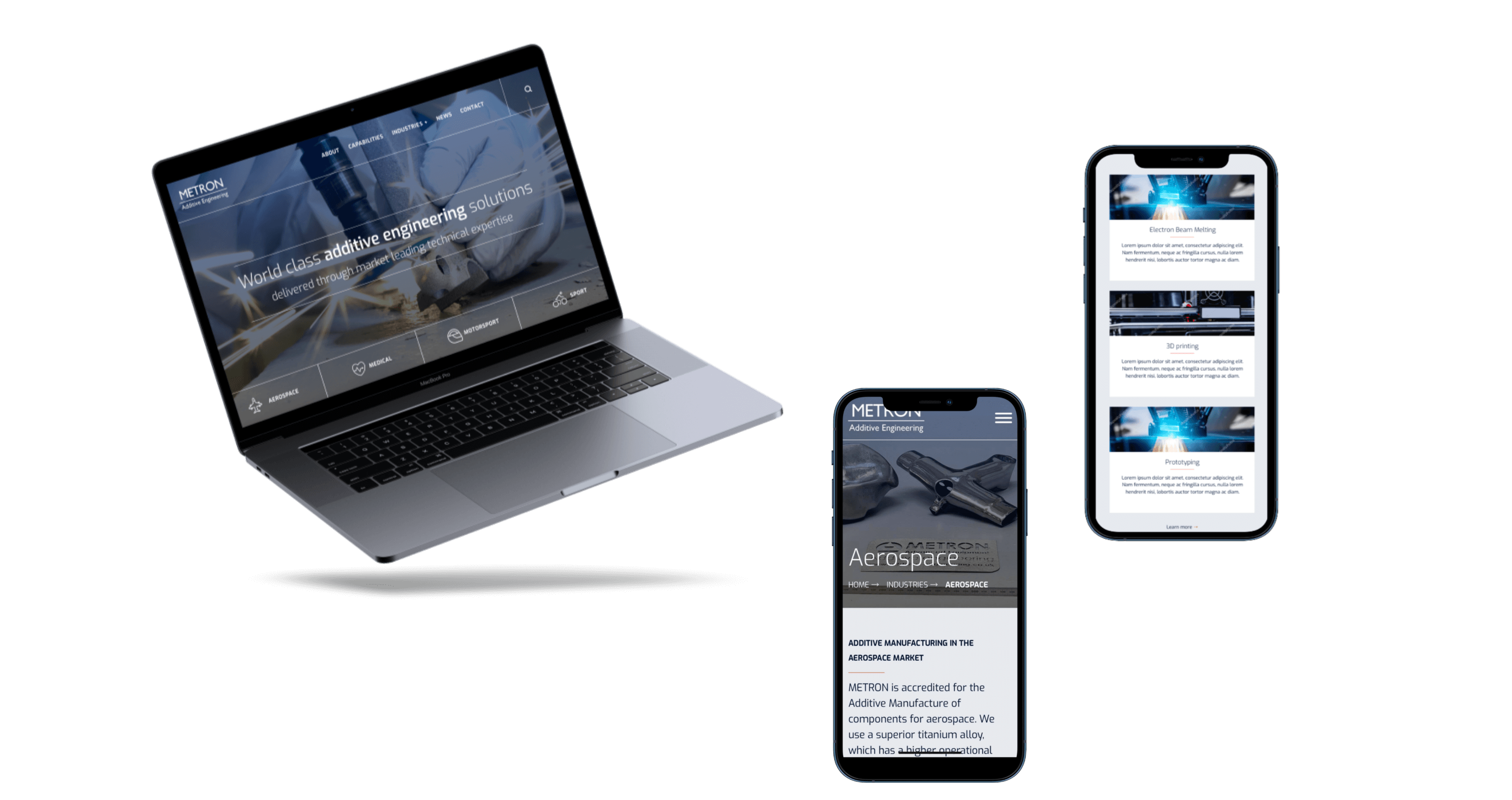 Metron Desktop and Mobile
