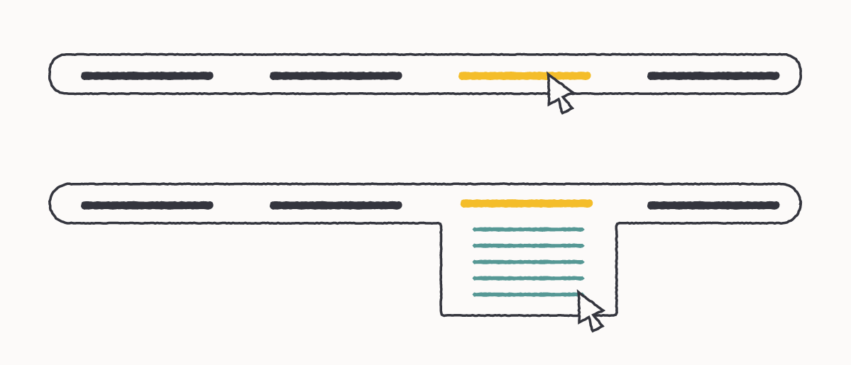Website Navigation Banner